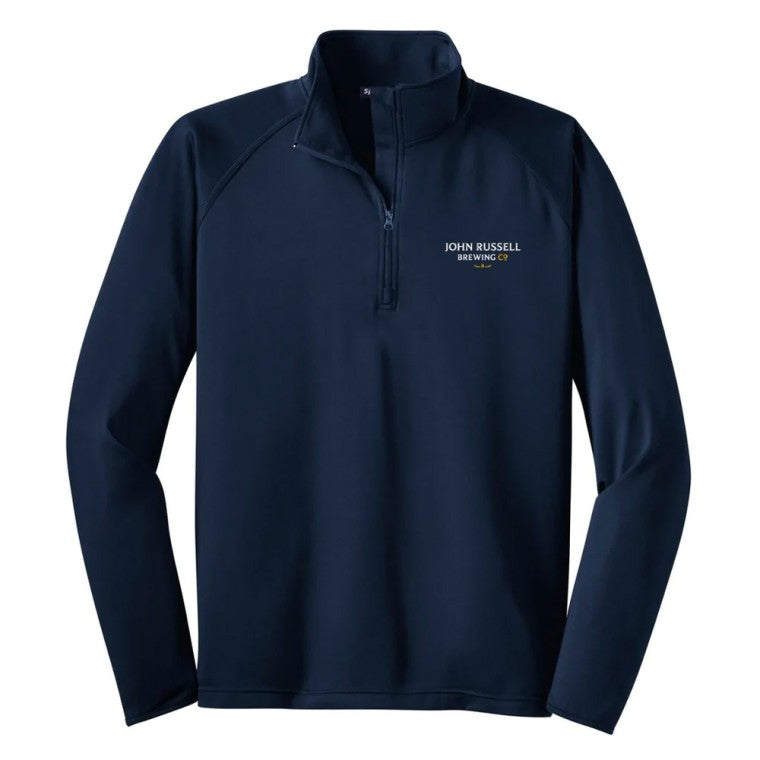 EmbroideredQZip-Navy